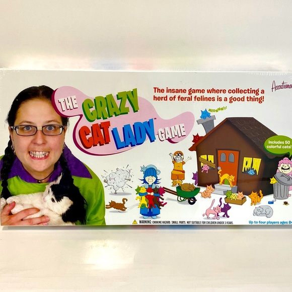 Accoutrements | Toys | The Crazy Cat Lady Game | Poshmark